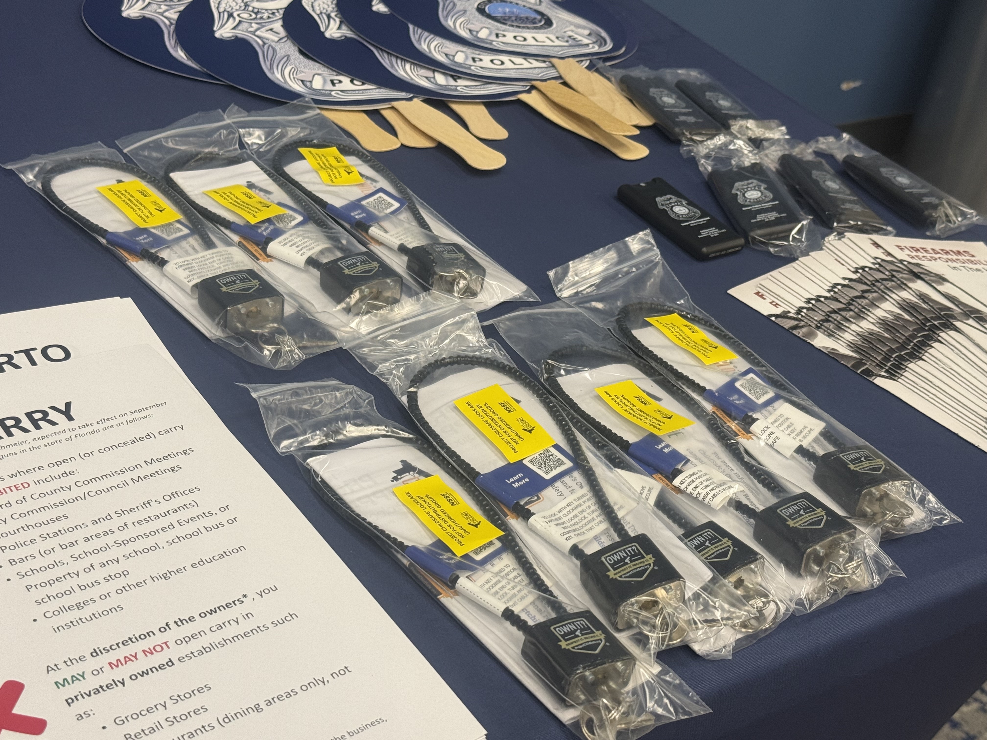 Tampa Police Department hosts workshop on firearm safety — WFTS ABC Action News Tampa, Safety Harbor Government news