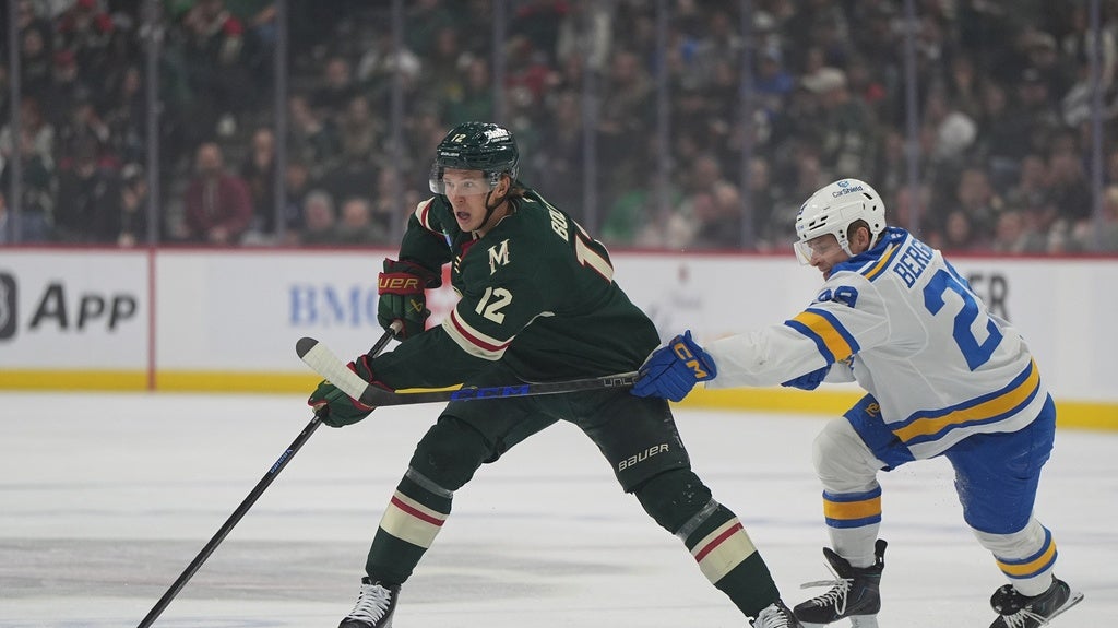 Matt Boldy has 5th career hat trick and Wild beat Blues 5-4 — KSTP 5