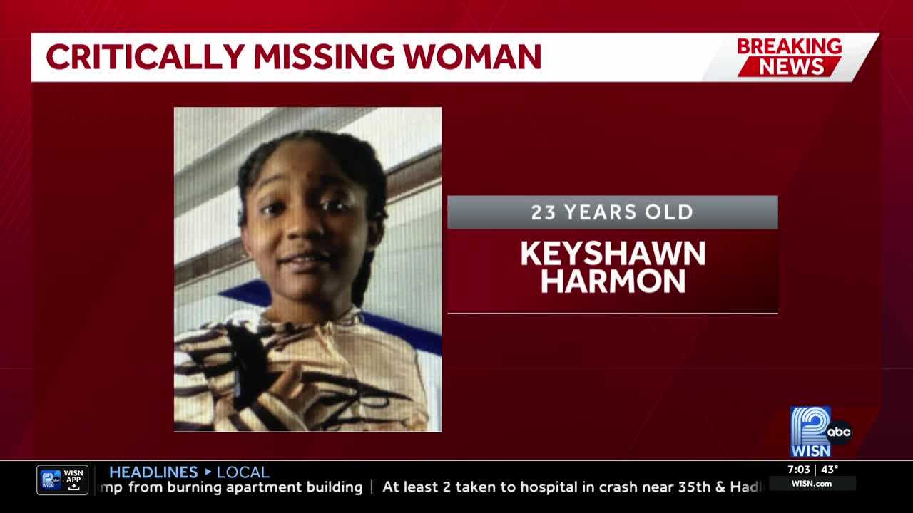23-year-old woman critically missing; last seen near Milwaukee's Smith Park — WISN 12 Milwaukee, Safety Harbor Community news