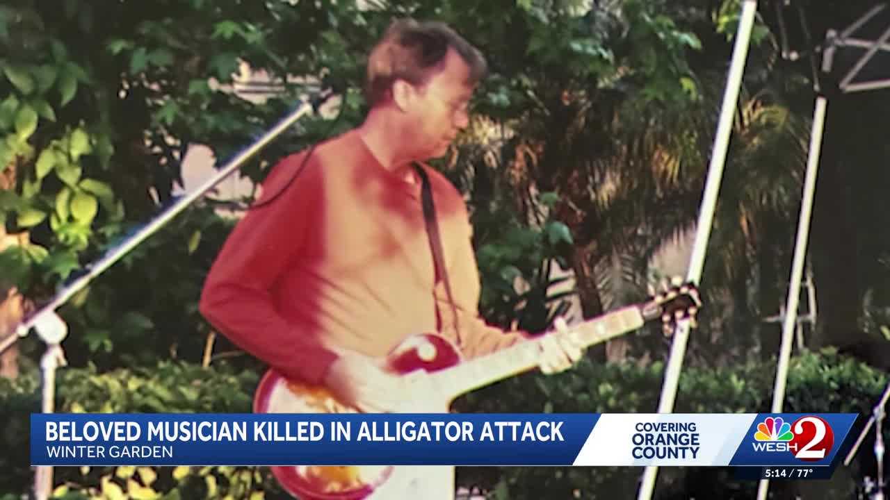 'A fantastic guy': Beloved Central Florida guitarist killed in Winter Garden alligator attack — WESH 2 Orlando, Safety Harbor Community news