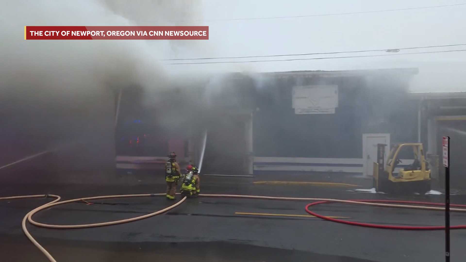 Possible ammonia contamination prompts evacuations after Oregon seafood plant fire, officials say — WESH 2 Orlando, Safety Harbor Schools news