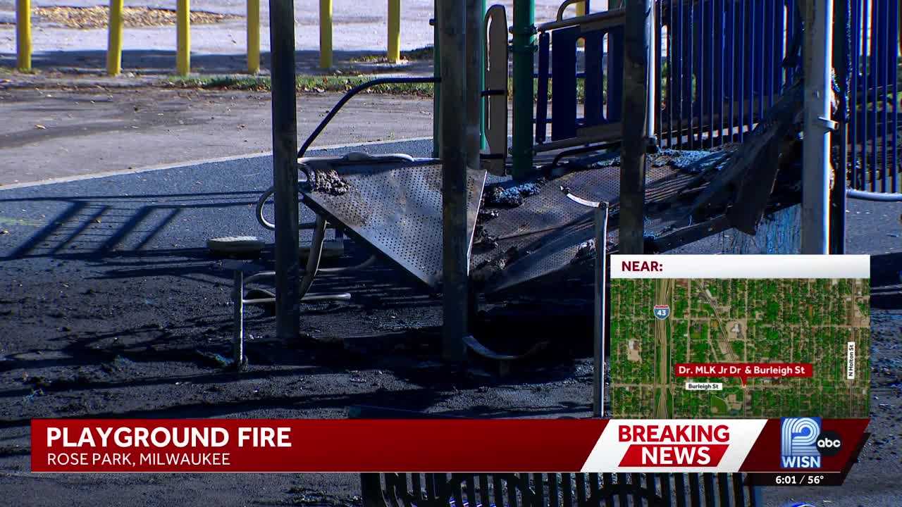 Fire at Milwaukee park melts playground equipment — WISN 12 Milwaukee, Safety Harbor Community news