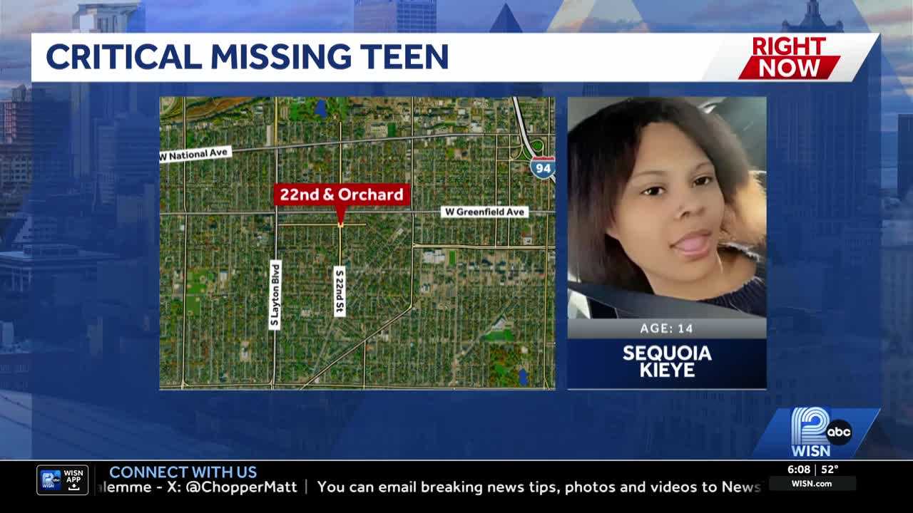 Police searching for critically missing 14-year-old Milwaukee girl — WISN 12 Milwaukee, Safety Harbor Community news