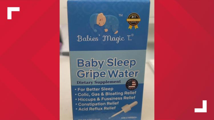 Baby supplement sold on Amazon recalled for containing alcohol — WTSP Business Tampa Bay, Safety Harbor Health news