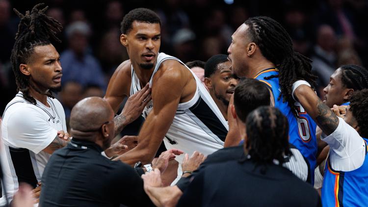 Victor Wembanyama struggles as Spurs drop season opener against the Thunder — KENS 5 (San Antonio), Safety Harbor Sports news
