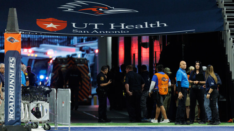 Military member dies after falling while rappelling from Alamodome's ceiling before UTSA vs. Navy game — NewsWest 9 (Permian Basin), Safety Harbor Sports news