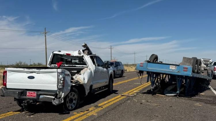 Single-vehicle crash closes intersection of State Highway 18 and County Road 306 in Winkler County — NewsWest 9 (Permian Basin), Safety Harbor Community news