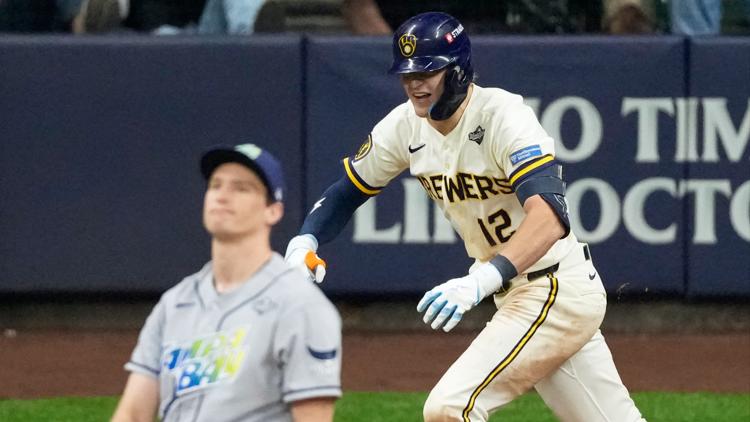 Frelick, Pratt lift Brewers to 5-4 comeback win over Rays and 2-0 World Series lead — WTSP Sports Tampa Bay