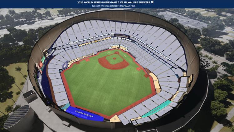 World Series Game 4 tickets at Tropicana Field: What's available? โ Safety Harbor Sports news