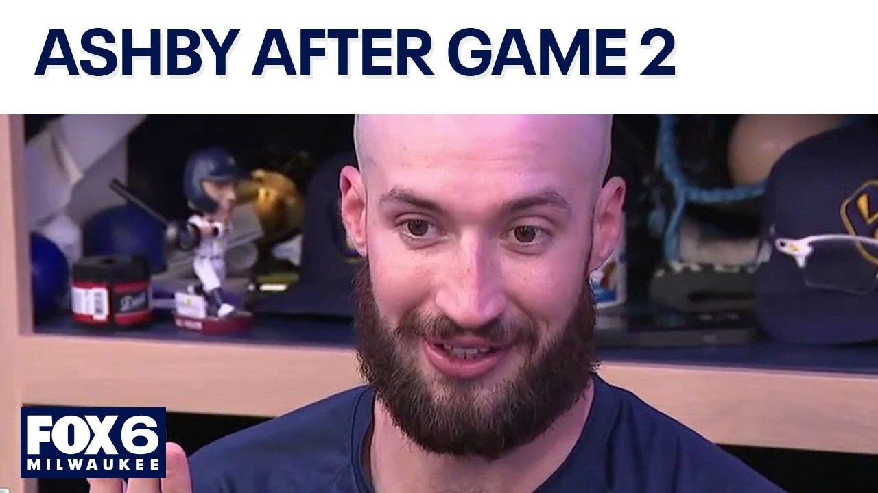 World Series: Brewers pitcher Aaron Ashby speaks after Game 2 — FOX 6 News