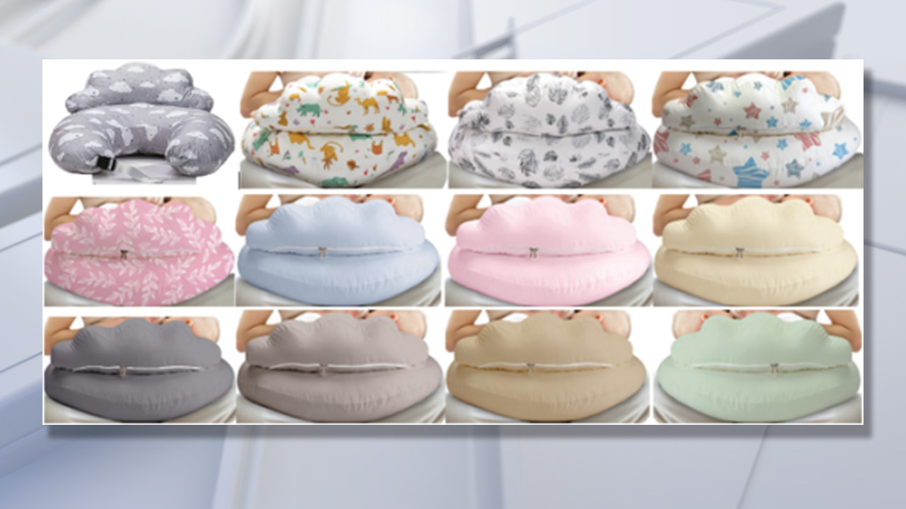 Nursing pillows sold on Amazon recalled over suffocation risk — Safety Harbor Community news