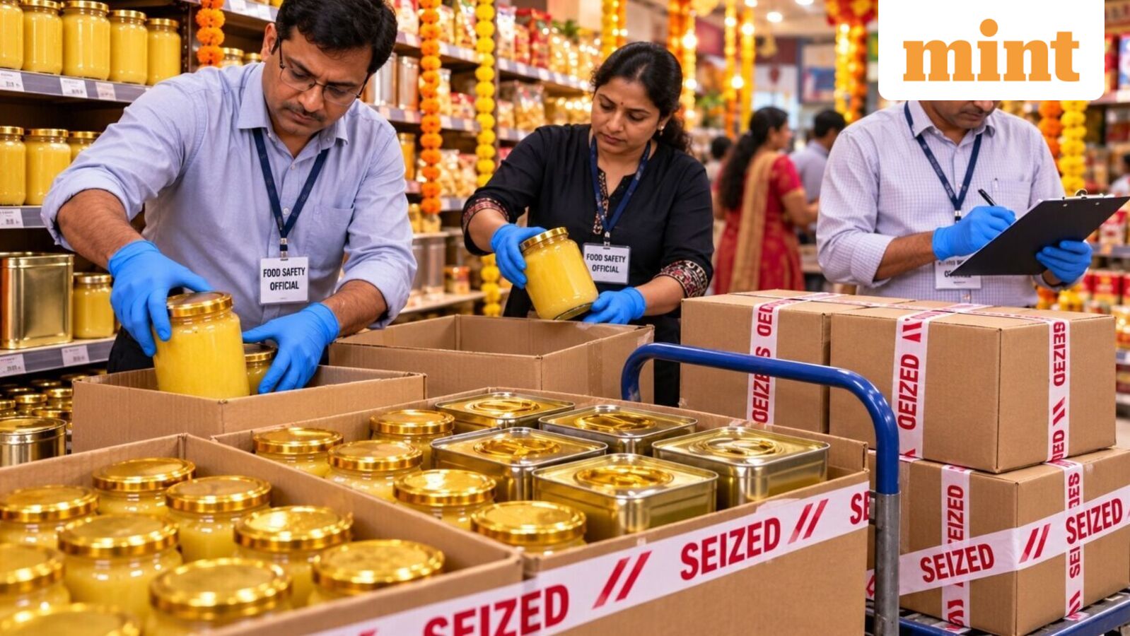 Delhi food safety ghee raid: Over 322 kg of ghee seized from stores; here's what was found, what you should be aware of — Mint India, Safety Harbor Business news
